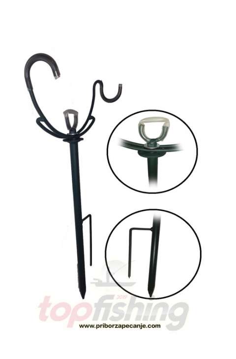 Držač za štap - metalni (17 mm prečnik)
