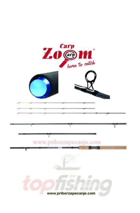 Feeder štap 3,30 - 3,90 m (2 u 1) - Carp Zoom
