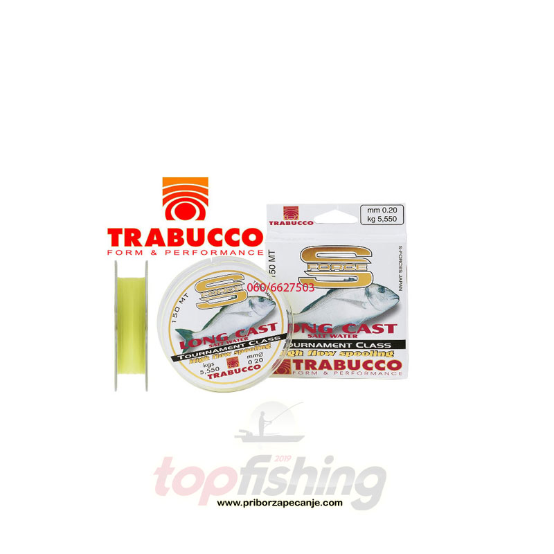 Trabucco S-Force Long Cast 150 m - 0,22 mm