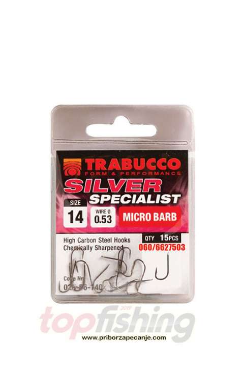 Udice Trabucco Silver Specialist - Vel.10